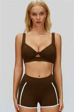 The Whisper Sports Bra Shorts 2-Piece Set