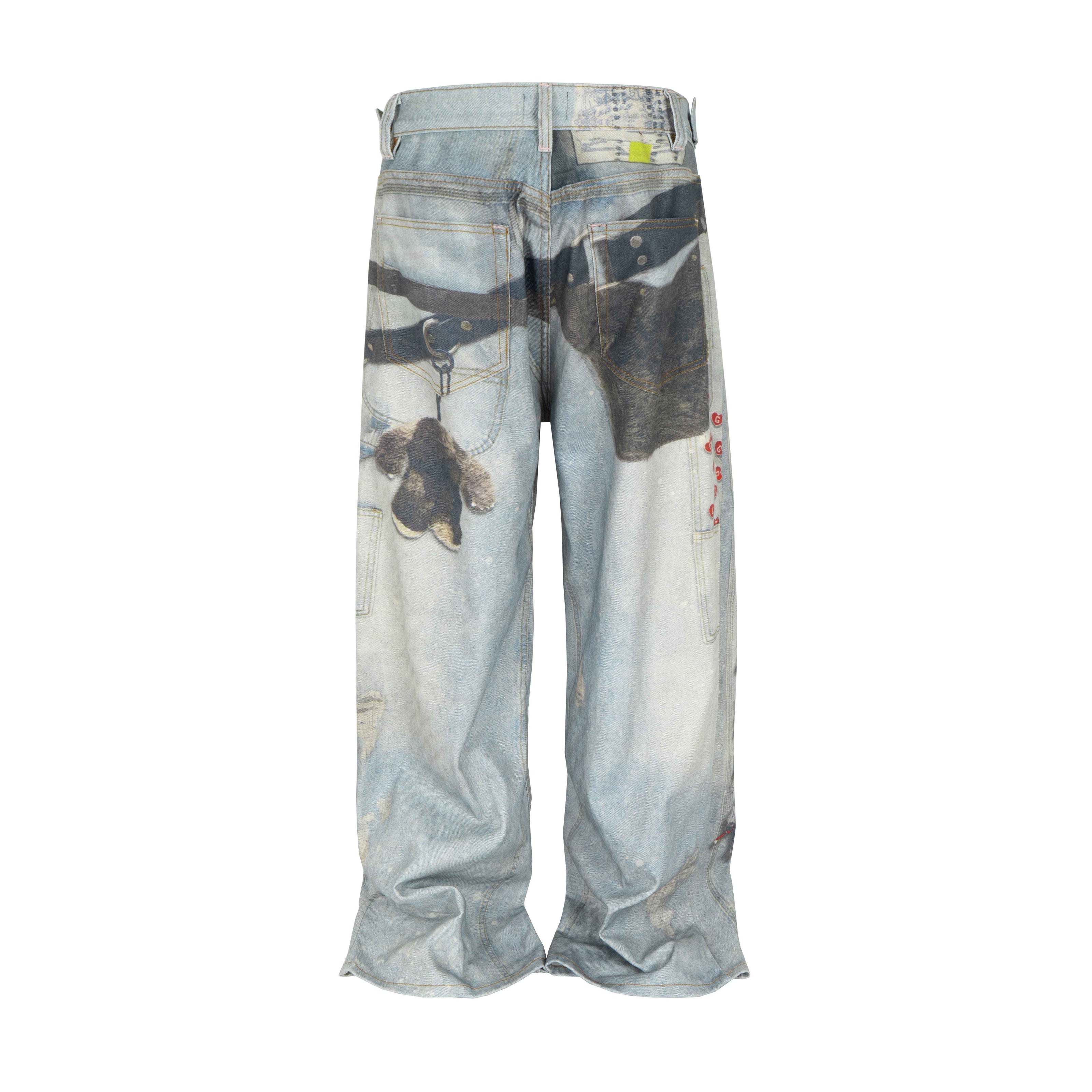 WIDEBOY PADLOCK DENIM