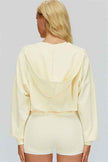 The Whisper V-Neck Hoodie