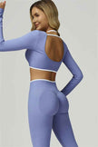 The Prime Line Long Sleeve Crop Top