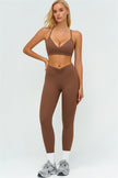 The Lushness Y-Back Sports Bra Leggings 2-Piece Set