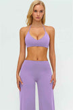 The Twirl Sports Bra New Straight Leg Pants 2-Piece Set