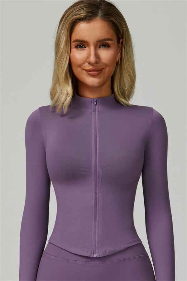 The Empower Jacket Sports Bra Shorts 3-Piece Set