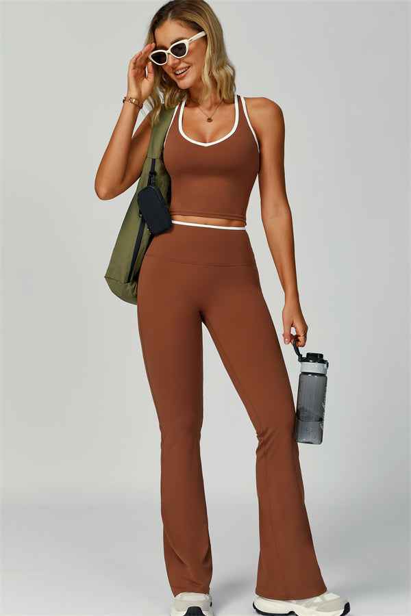 The Quest Tank Flared Leggings 2-Piece Set