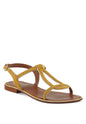 Feodora Flat Slip On Sandals - Pikemla