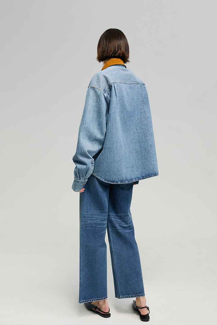 California Sunset Denim Shirt HJ902