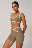 The Stamina Sports Bra Shorts 2-Piece Set