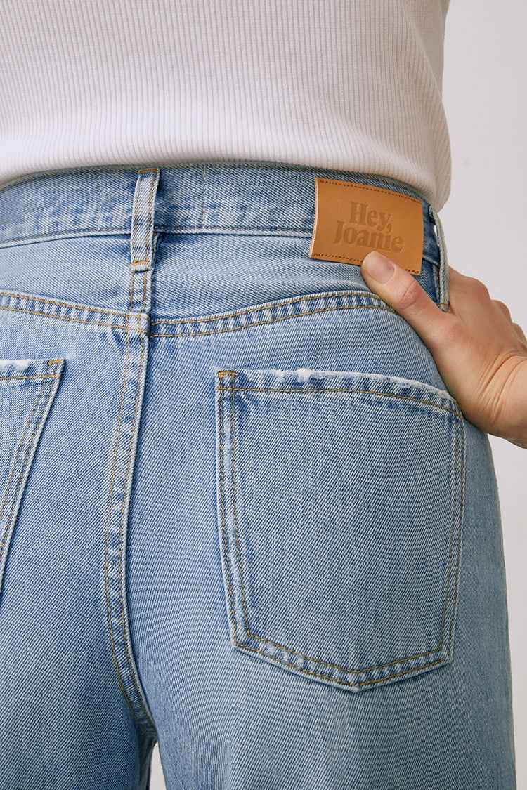 Coney Island Whitefish High Rise Wide Jeans HJ007