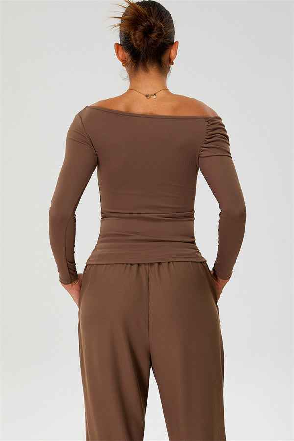 The Rush Off-shoulder T-shirt Sweatpants 2-Piece Set