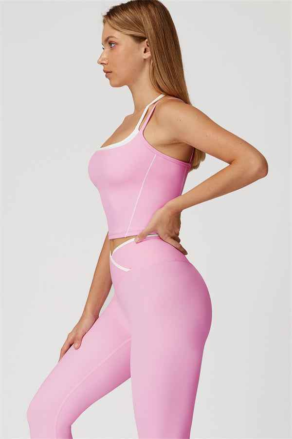The Radiant Crop Top Leggings 2-Piece Set