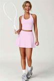 The Boost Halter Crop Top