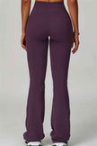 The Bold Cross Back Sports Bra Flared Leggings 2-Piece Set