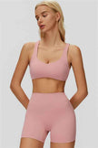 The Butterfly Sports Bra Shorts 2-Piece Set