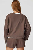 The Amara Sweatshirt Lounge Shorts 2-Piece Set