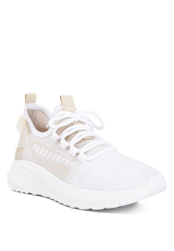 Samantha Knitted Chunky Sneakers - Pikemla