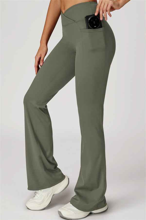 The Propel Crop Top Flared Leggings 2-Piece Set