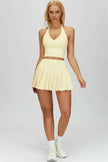 The Dreamy Crop Top Skirt 2-Piece Set