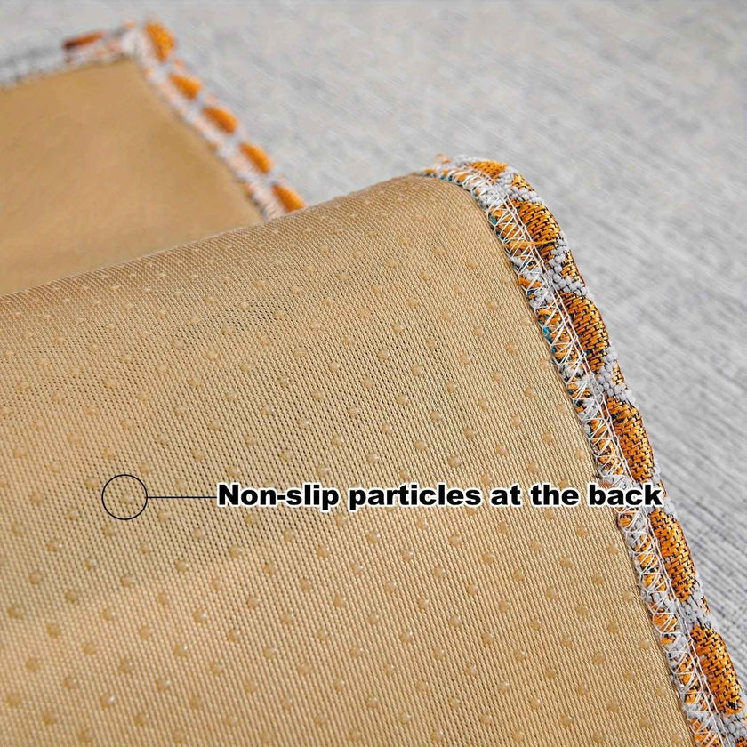 Pet Proof Couch Cover - Boho Chenille Sofa Cover with Tree Embroidery