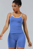 The Elevate New Crop Top Shorts 2-Piece Set