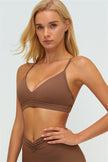 The Lushness Y-Back Sports Bra Shorts 2-Piece Set