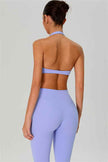 The Solid Sports Bra Leggings 2-Piece Set