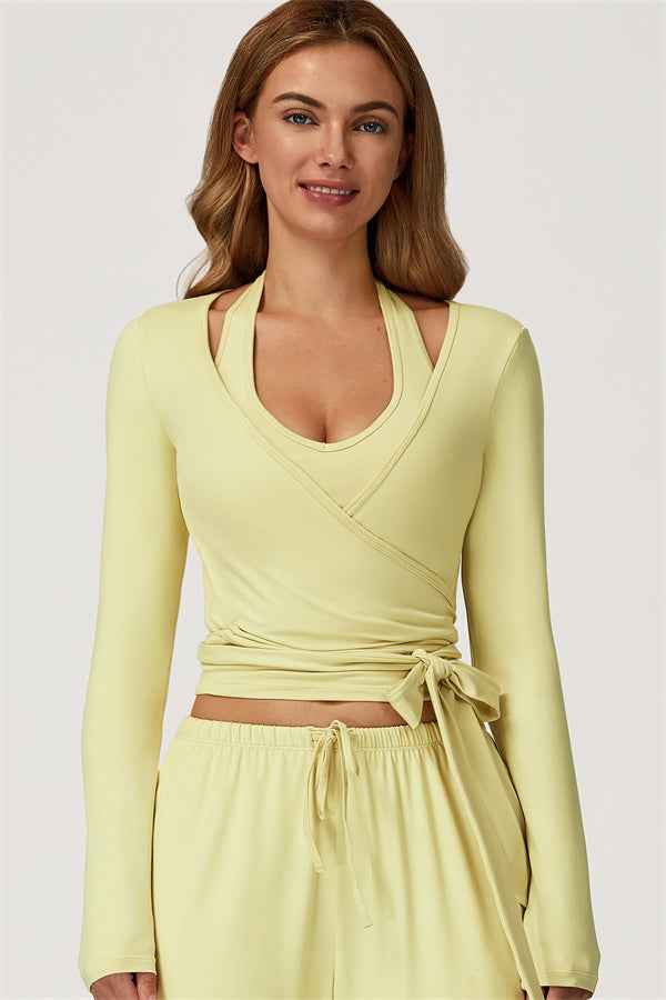 The Sprint Long Sleeve Crop Top