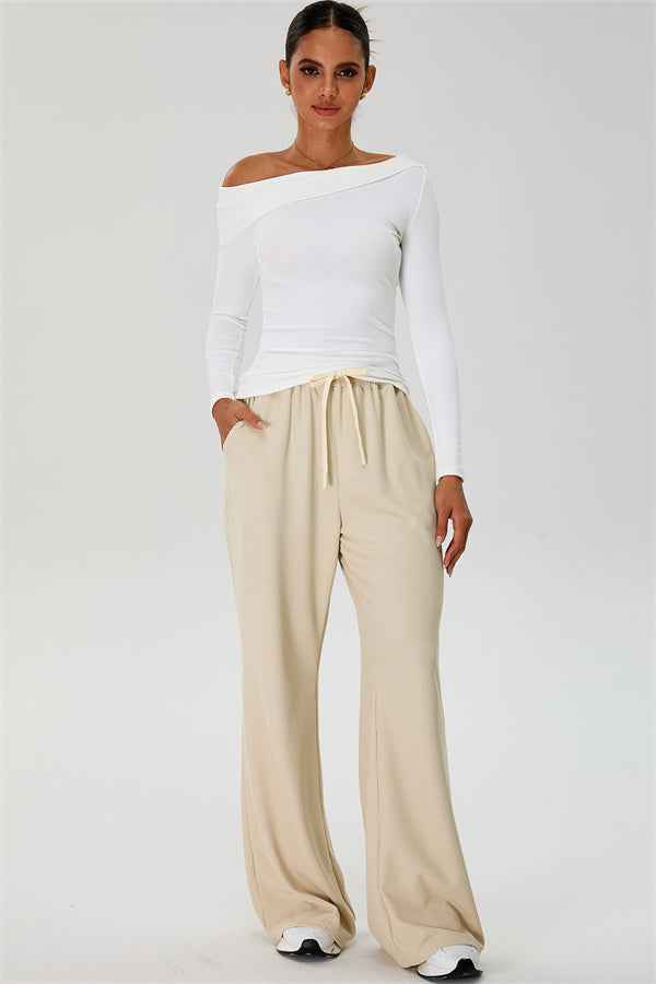 The Rush Off-shoulder T-shirt Sweatpants 2-Piece Set