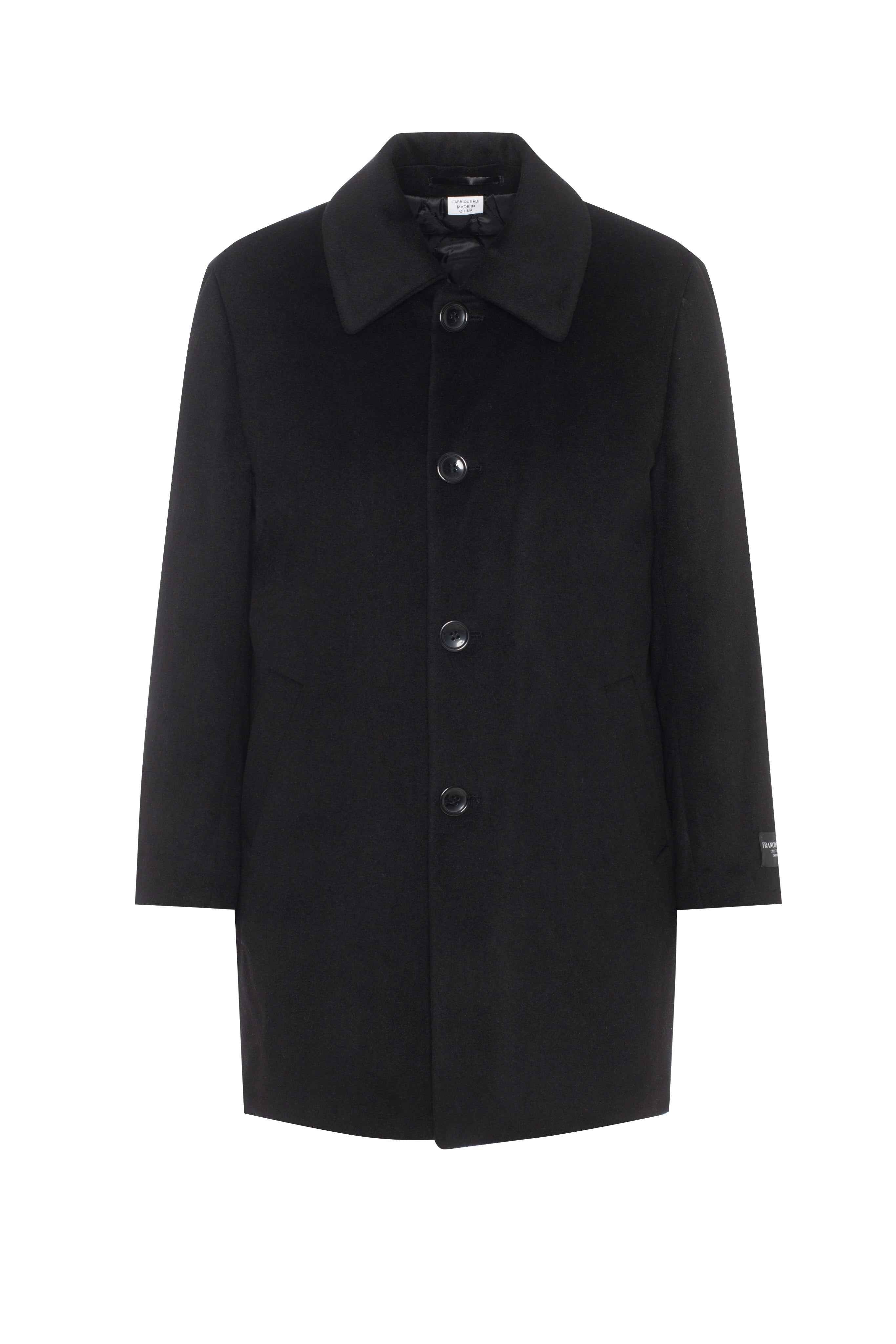 Long Wool Blend Coat