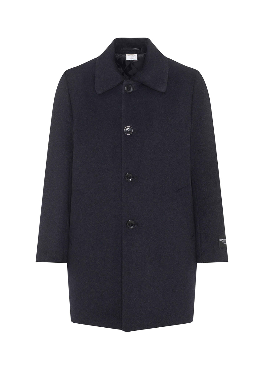 Long Wool Blend Coat