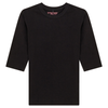 Ribbed 3/4 Sleeves T-Shirt
