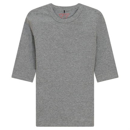 Ribbed 3/4 Sleeves T-Shirt