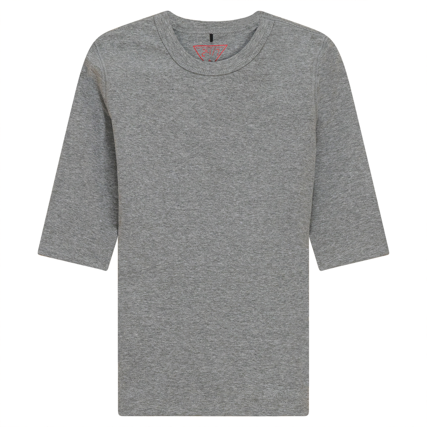 Ribbed 3/4 Sleeves T-Shirt