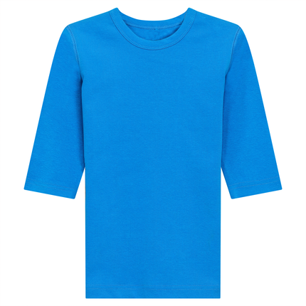 Ribbed 3/4 Sleeves T-Shirt