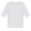 Ribbed 3/4 Sleeves T-Shirt