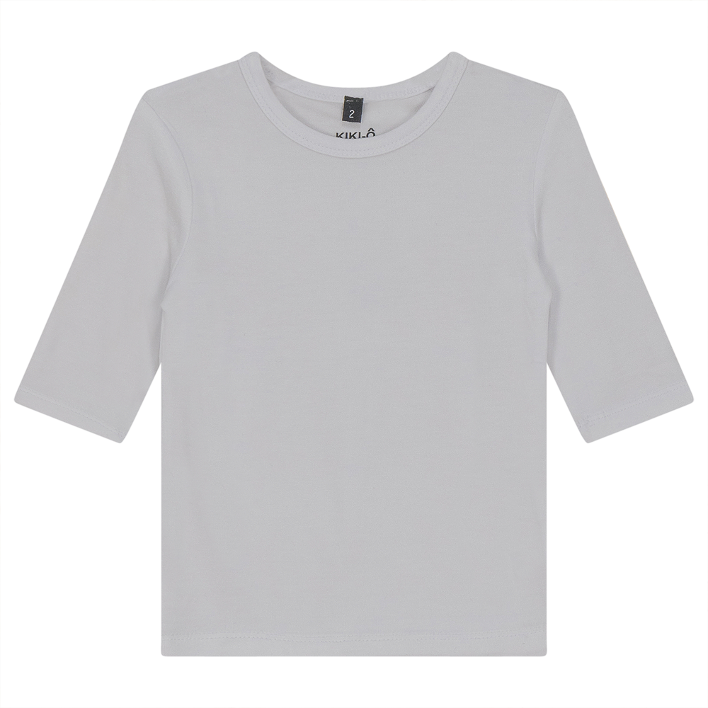 Shell Top With 3/4 Sleeves