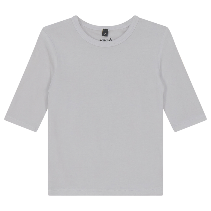 Shell Top With 3/4 Sleeves