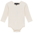 Pointelle Long Sleeve Rib Onesie