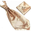 Ascot/Cravat Tie, Cufflinks & Pocket Square/Handkerchief Set