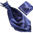 Ascot/Cravat Tie, Cufflinks & Pocket Square/Handkerchief Set