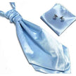 Ascot/Cravat Tie, Cufflinks & Pocket Square/Handkerchief Set