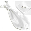 Ascot/Cravat Tie, Cufflinks & Pocket Square/Handkerchief Set