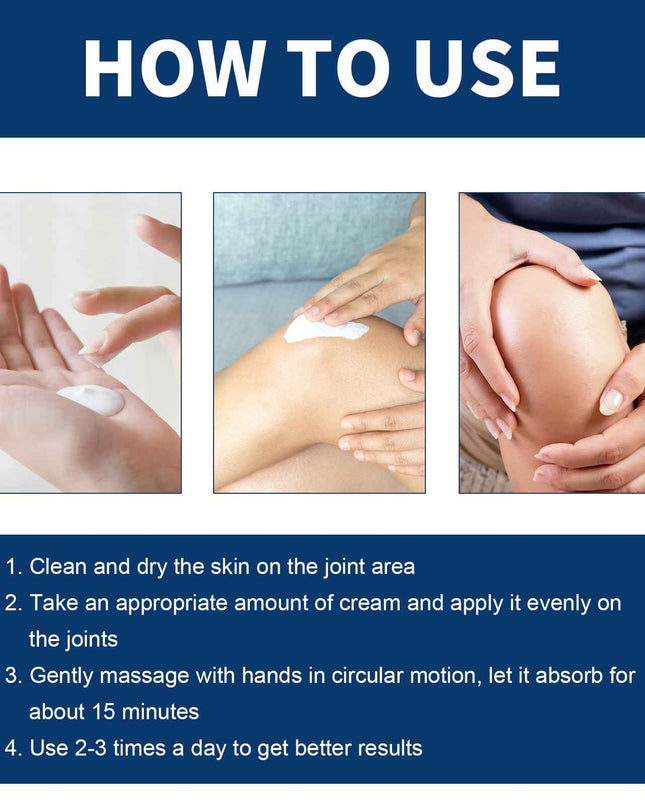 Ximonth Bee Venom Joint Care Cream, Relieve Lumbar Knee Muscle Pain Joint Care Cream