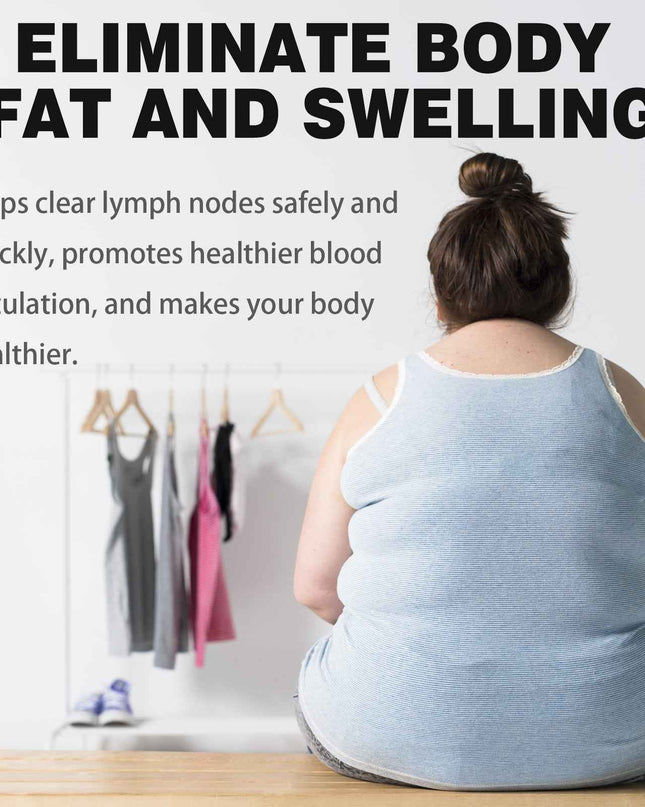 Ximonth Bee Venom Lymphoid Body Shaping Patch, Firming Flab Fat Belly Arms Bye Meat Body Lymph Care Patch