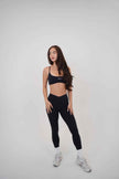 My Time Is Divine Black Sculpt V-Waist Legging