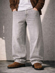 IVORY BAGGY DENIM