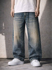 SANDWASH BAGGY DENIM