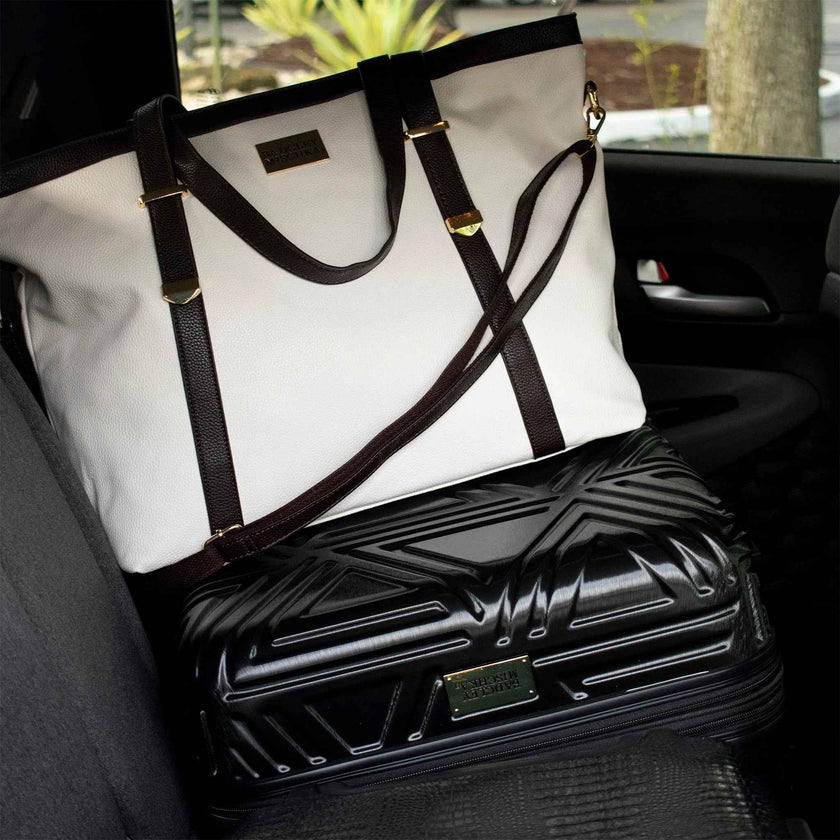 Anna XL Vegan Leather Weekender Duffel Bag