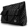 Diana Quilted Vegan Leather Weekender Duffel Bag