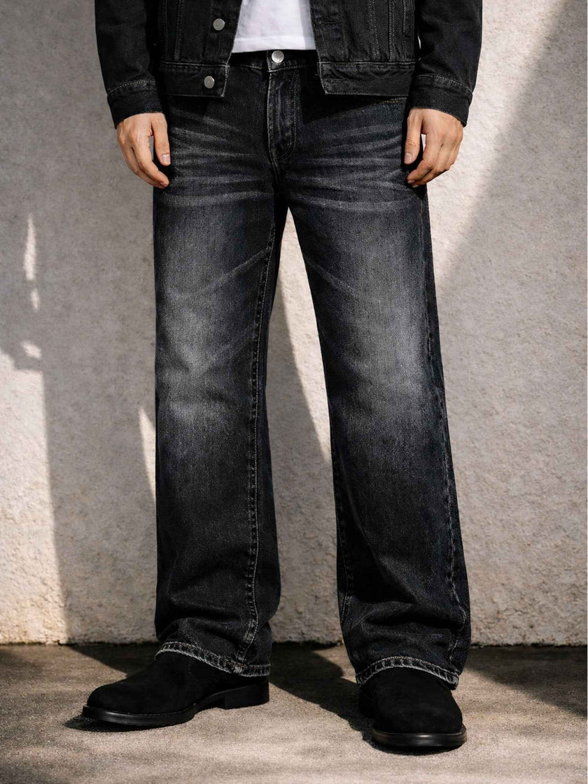 BLACK BOOTCUT DENIM
