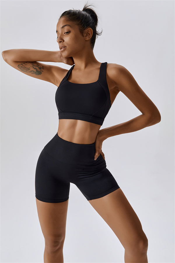 The Eloise Sports Bra Shorts 2-Piece Set
